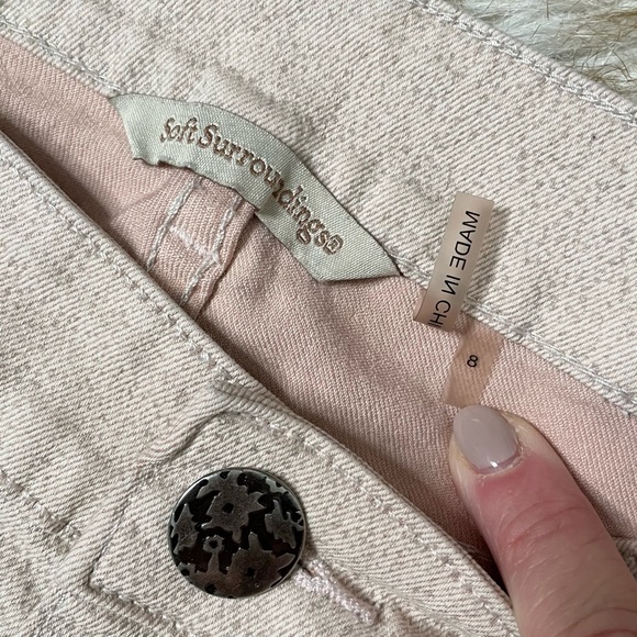 Soft Surroundings speckled ankle jeans - Picture 2 of 5